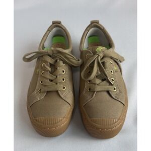 Cariuma OCA Low Womens Size 7‎ Brown Athletic Casual Canvas Shoes Sneakers